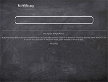 Tablet Screenshot of faithlife.org